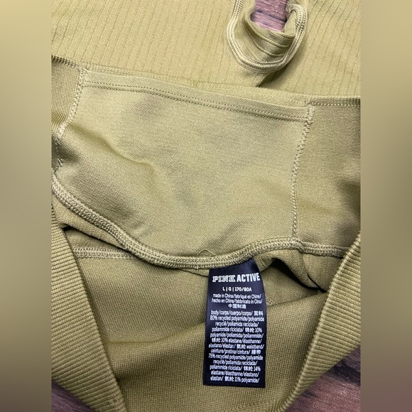 Pink Active Ribbed Leggings - Picture 3 of 3